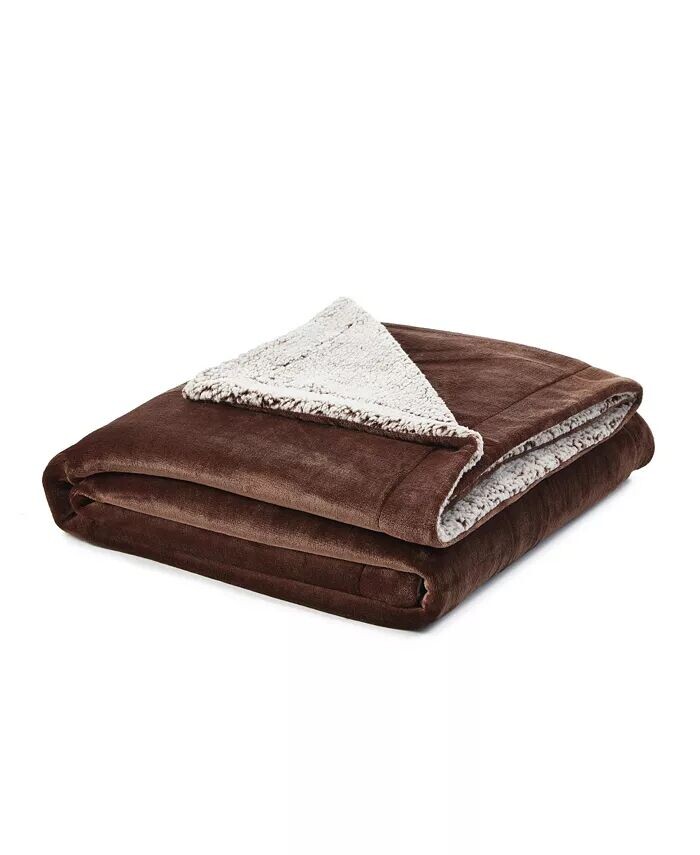 

Одеяло Orville Sherpa Twin Size Cozy Tyme, коричневый