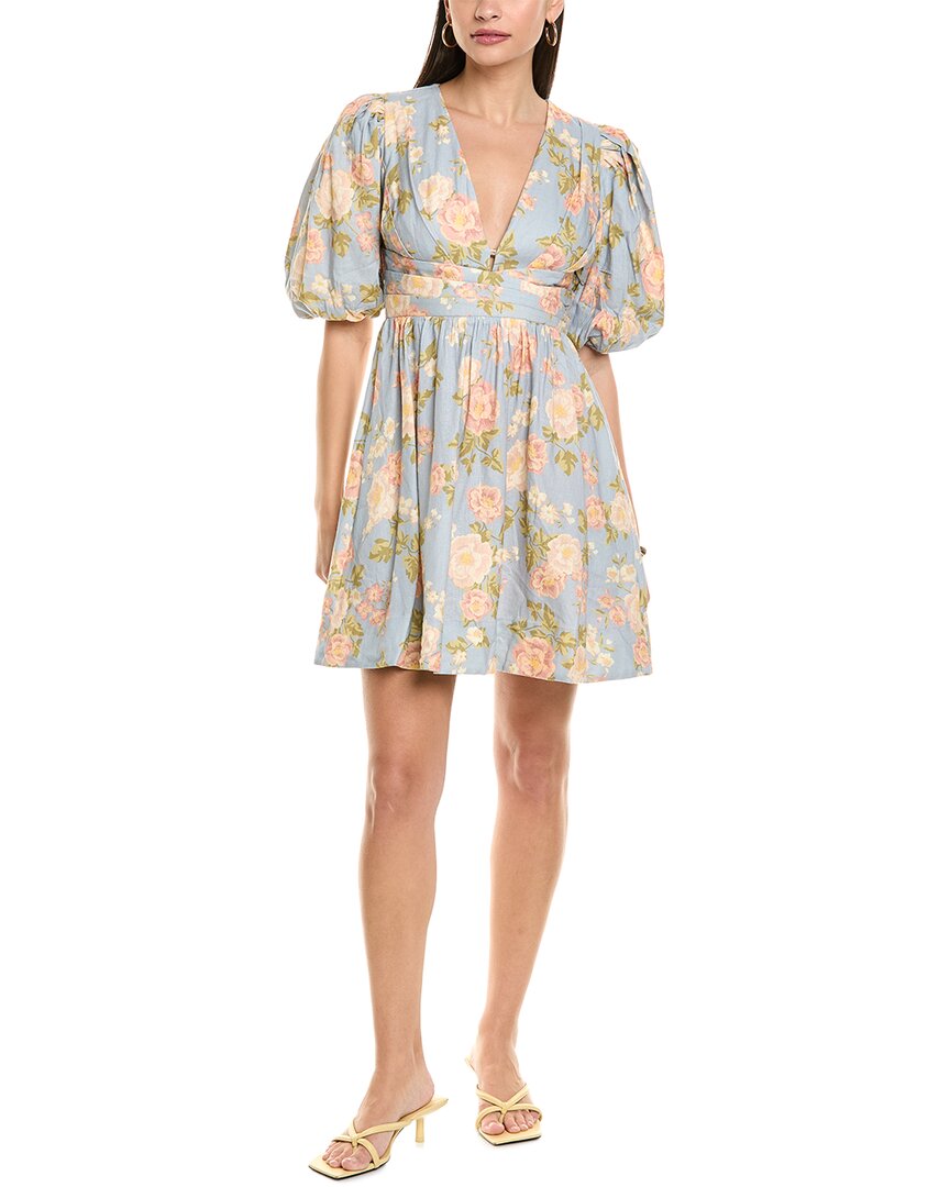 

Юми Ким Gayle Льняное мини-платье YUMI KIM, мультиколор