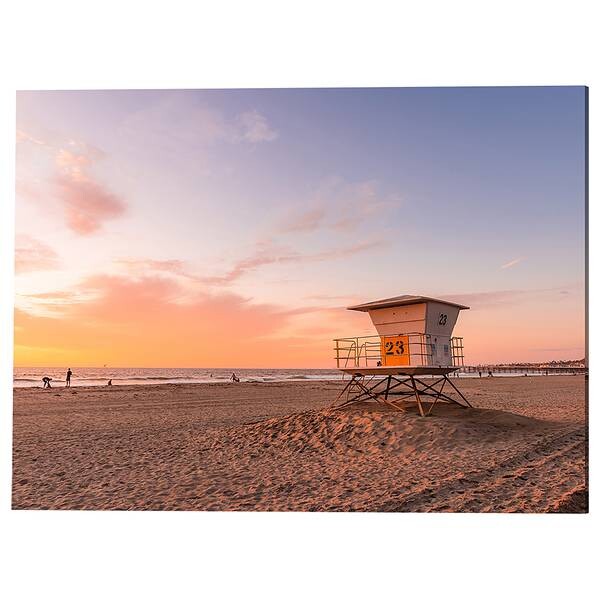 

Металлическая картина Any Image California Sunset
