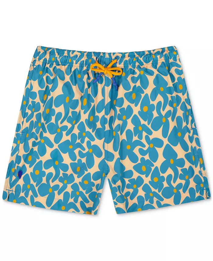 

Мужские плетеные плавки Sunset and Vines с цветочным принтом Sunset X Vine, синий