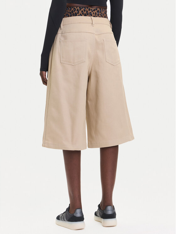 Джинсовые шорты regular fit Firebird Utility JX8762 Adidas, бежевый — фото 3