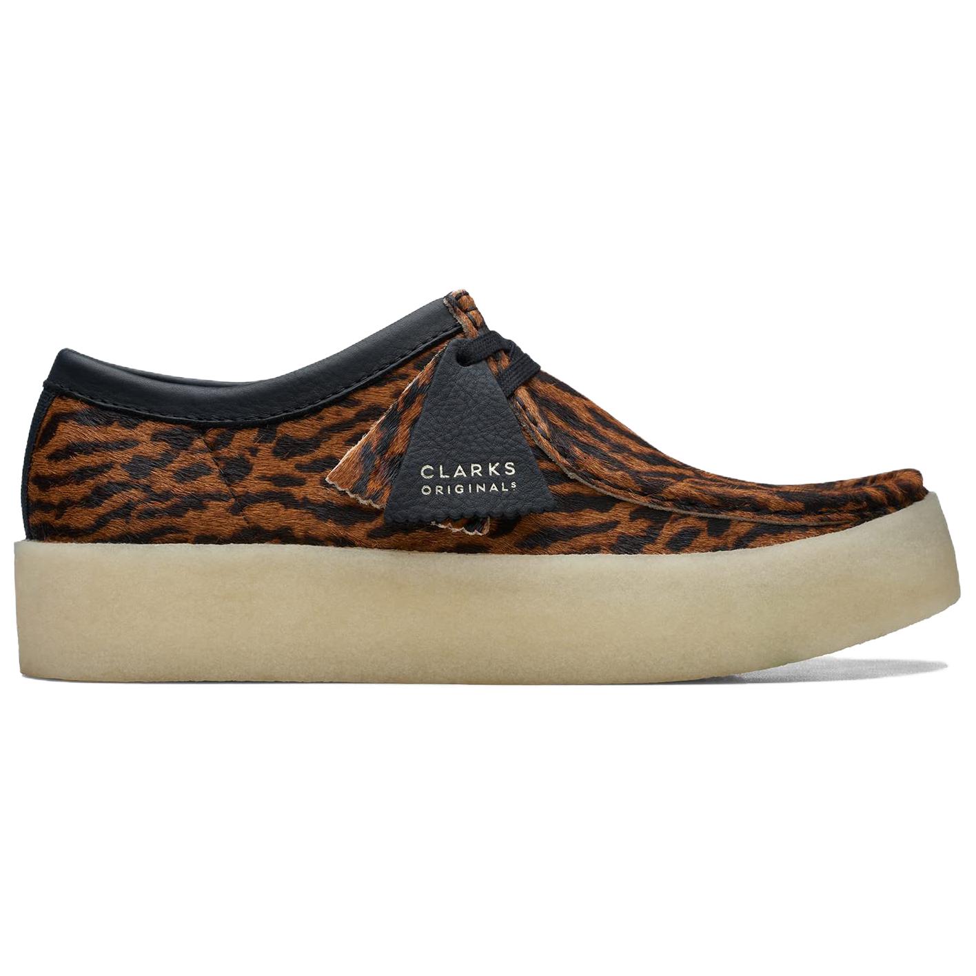 Ботинки Wallabee Cup "черепаховая расцветка" Clarks, tortoiseshell — фото 4
