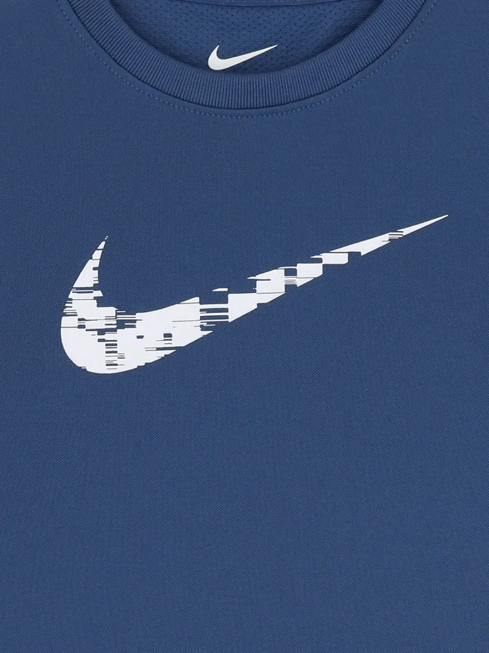 Футболка с коротким рукавом и графическим принтом Nike Kids, синий — фото 3