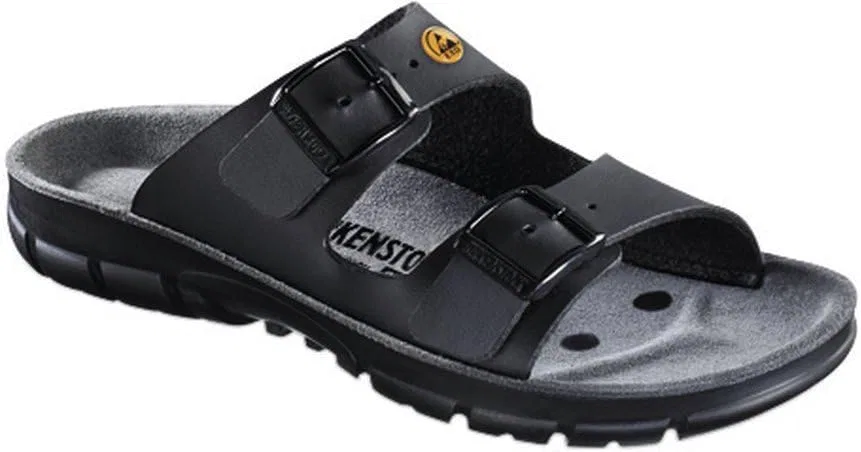 Рабочие ботинки BIRKENSTOCK Bilbao Bilbao для мужчин, антистатические, цвет Birko-Flor, черные, размер 37, узкая стелька