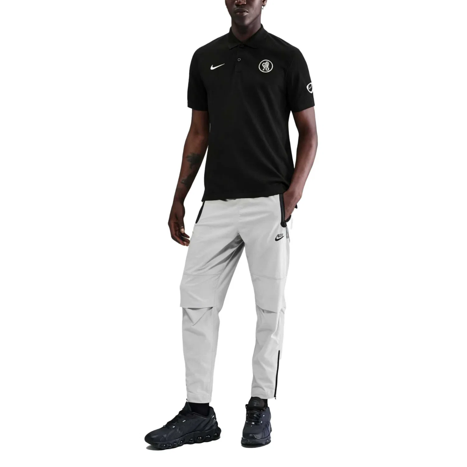 Поло Chelsea FC мужское Nike Black — фото 4