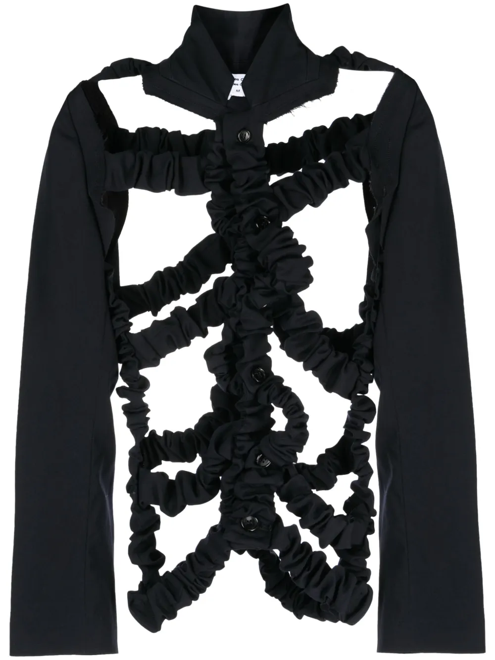 

Куртка с вырезом Comme Des Garçons Comme Des Garçons, синий