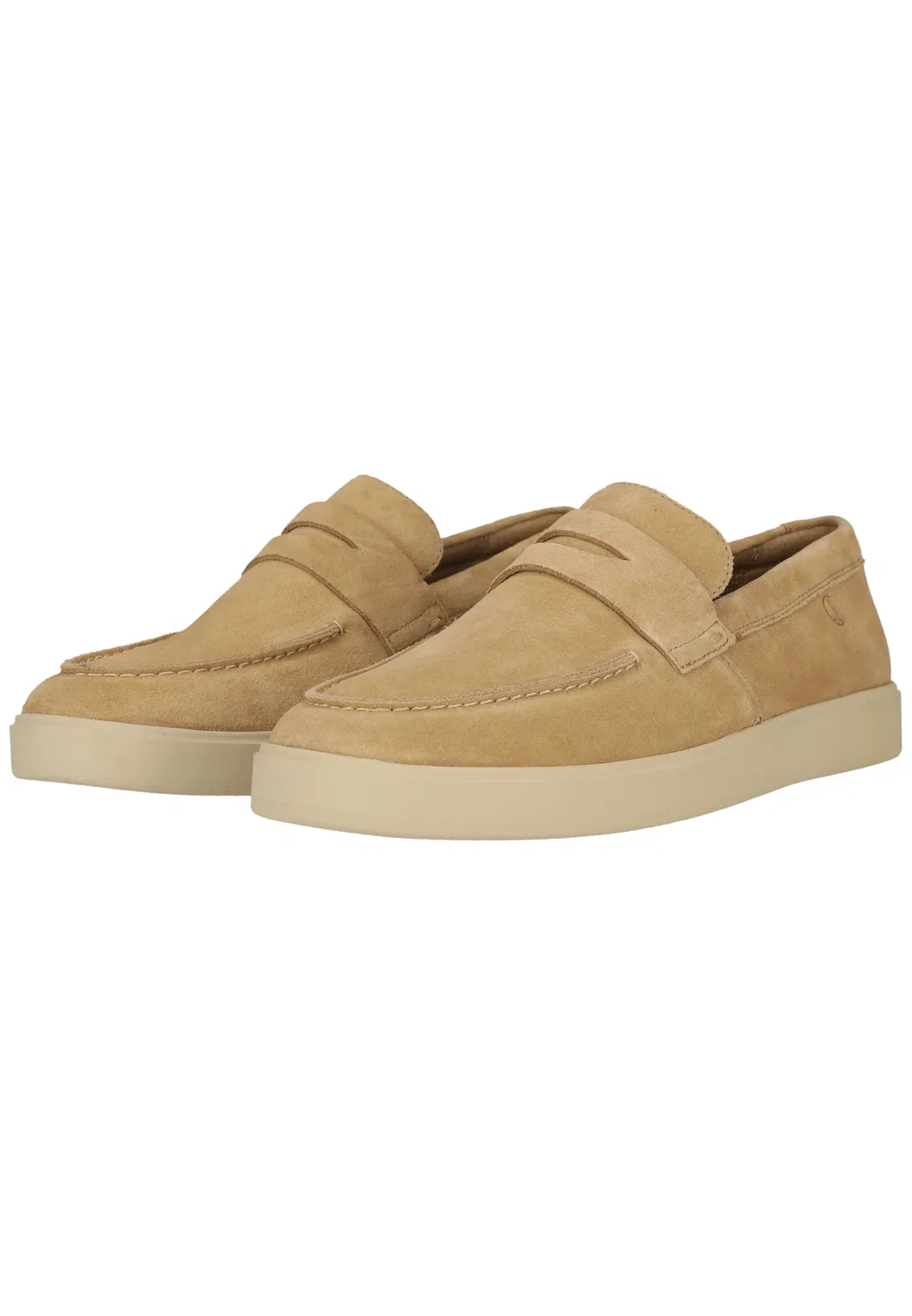 Сникерсы низкие Lockford Easy, Clarks, dark sand suede — фото 2
