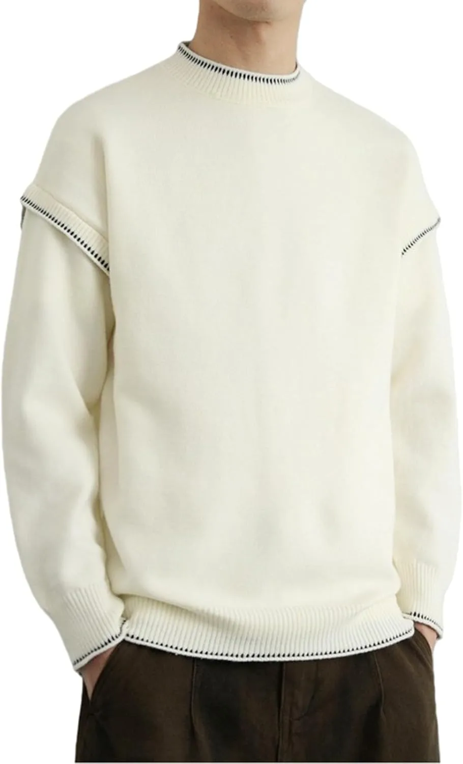 

Мужской свитер-пуловер Casual CQJFLQC