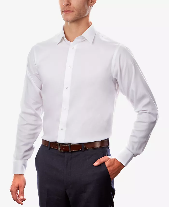 

Мужская рубашка Calvin Klein Steel+ Regular Non-Iron Stretch Performance, розовый