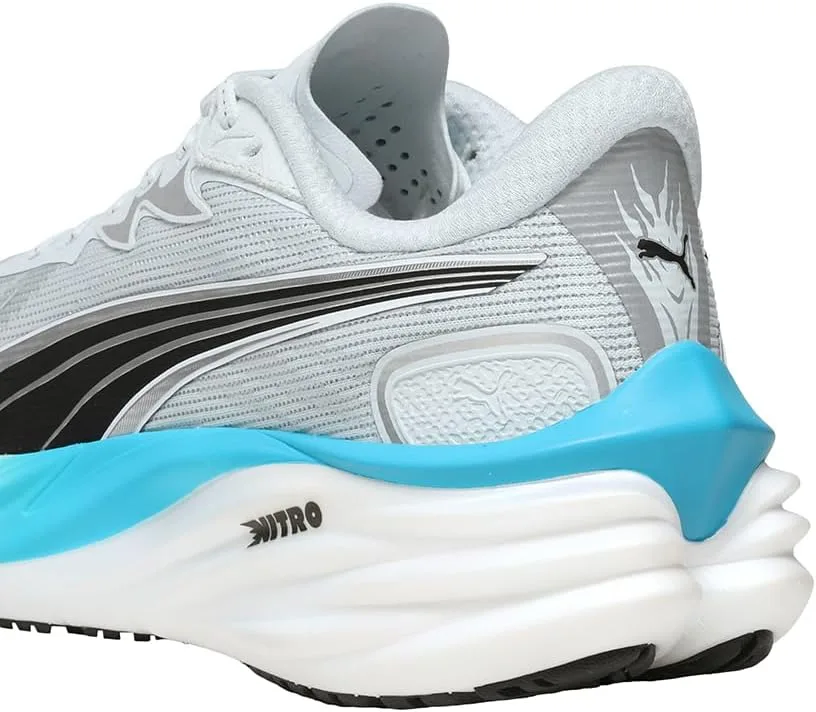 Мужские кроссовки Puma Velocity Nitro 4 Sea Glass-Speed Blue, синий — фото 4