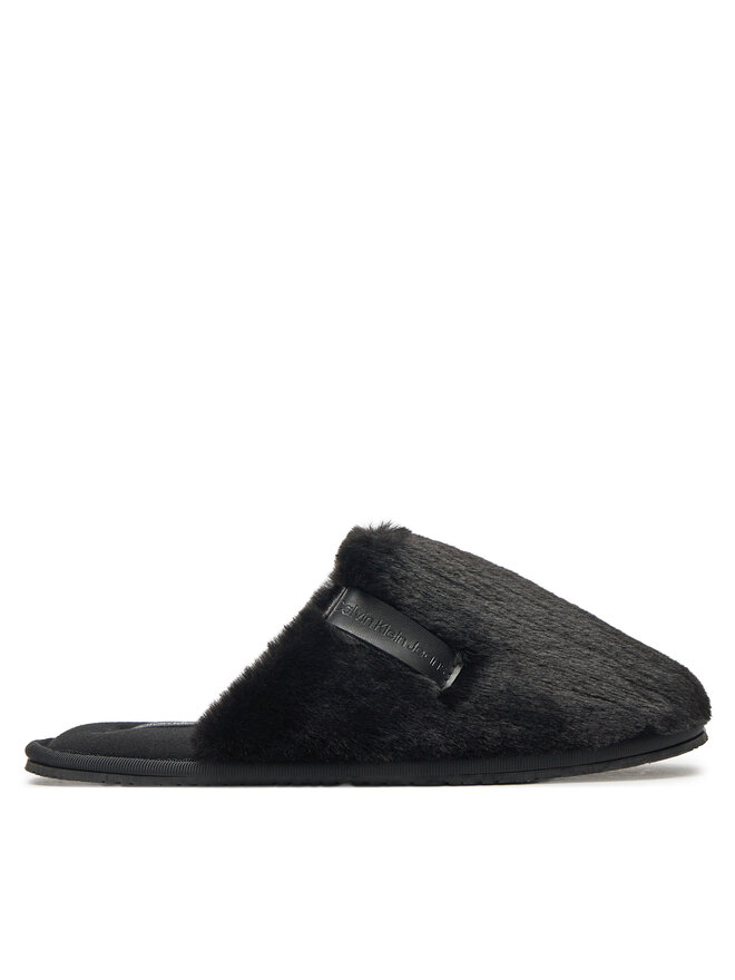 Тапочки Calvin Klein Jeans Hotel Slipper Fur After Glow YW0YW01593, черный