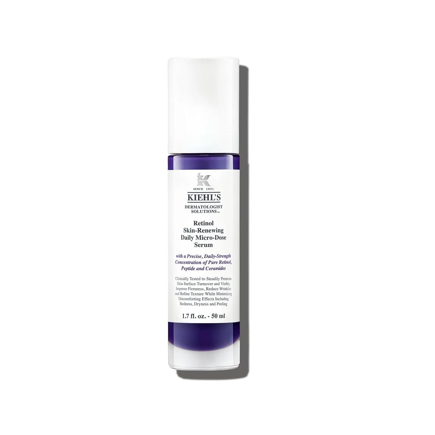 Сыворотка Kiehl's — Daily Micro-Dose Anti-Aging Retinol Facial Serum, уменьшает морщины, подтягивает кожу, 50 мл