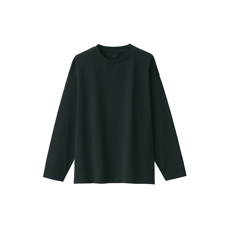 

Лонгслив Muji Labo Tianzhu с круглым вырезом, серый