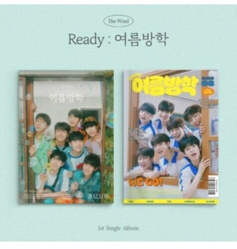 

CD диск Wind - Ready: Summer Vacation (Random Cover) - incl. 74pg Photobook, Picture Diary Postcard, Polaroid Photo, Envelope, Photocard + Unit Photocard