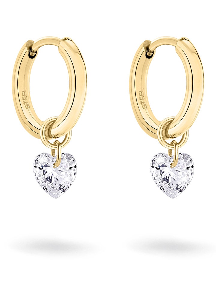 

Серьги-кольца с драгоценными камнями Tamaris