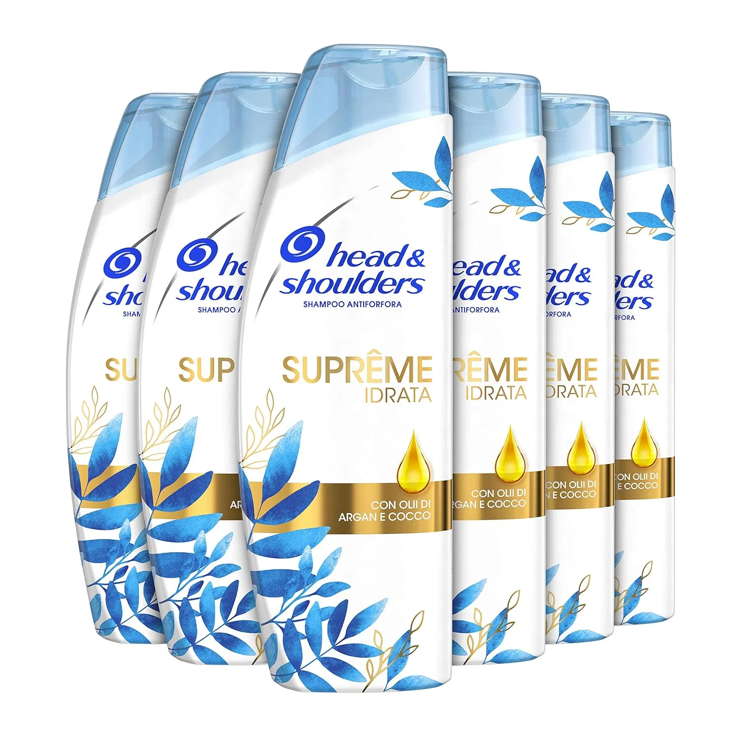 Шампунь против перхоти Supreme Moisture с аргановым и кокосовым маслом от Head & Shoulders Head & Shoulders