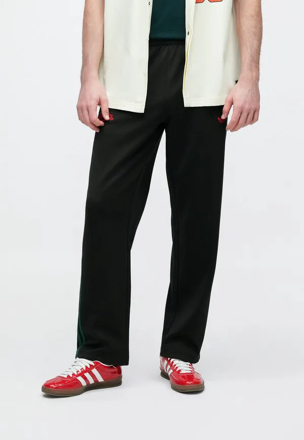 Спортивные штаны спортивные штаны Adidas Originals, Black/Collegiate Green — фото 4