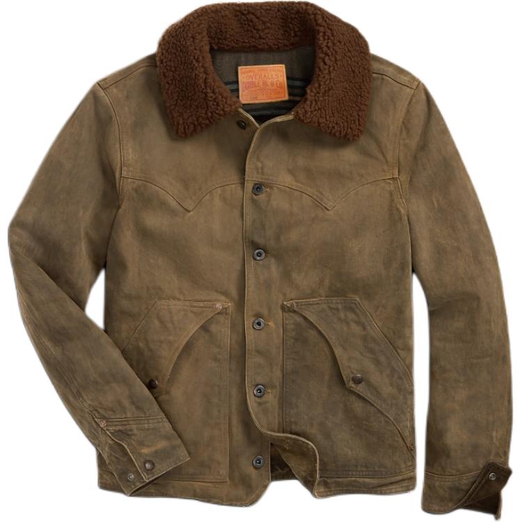 

Double RL Куртка мужская коричневая, Brown