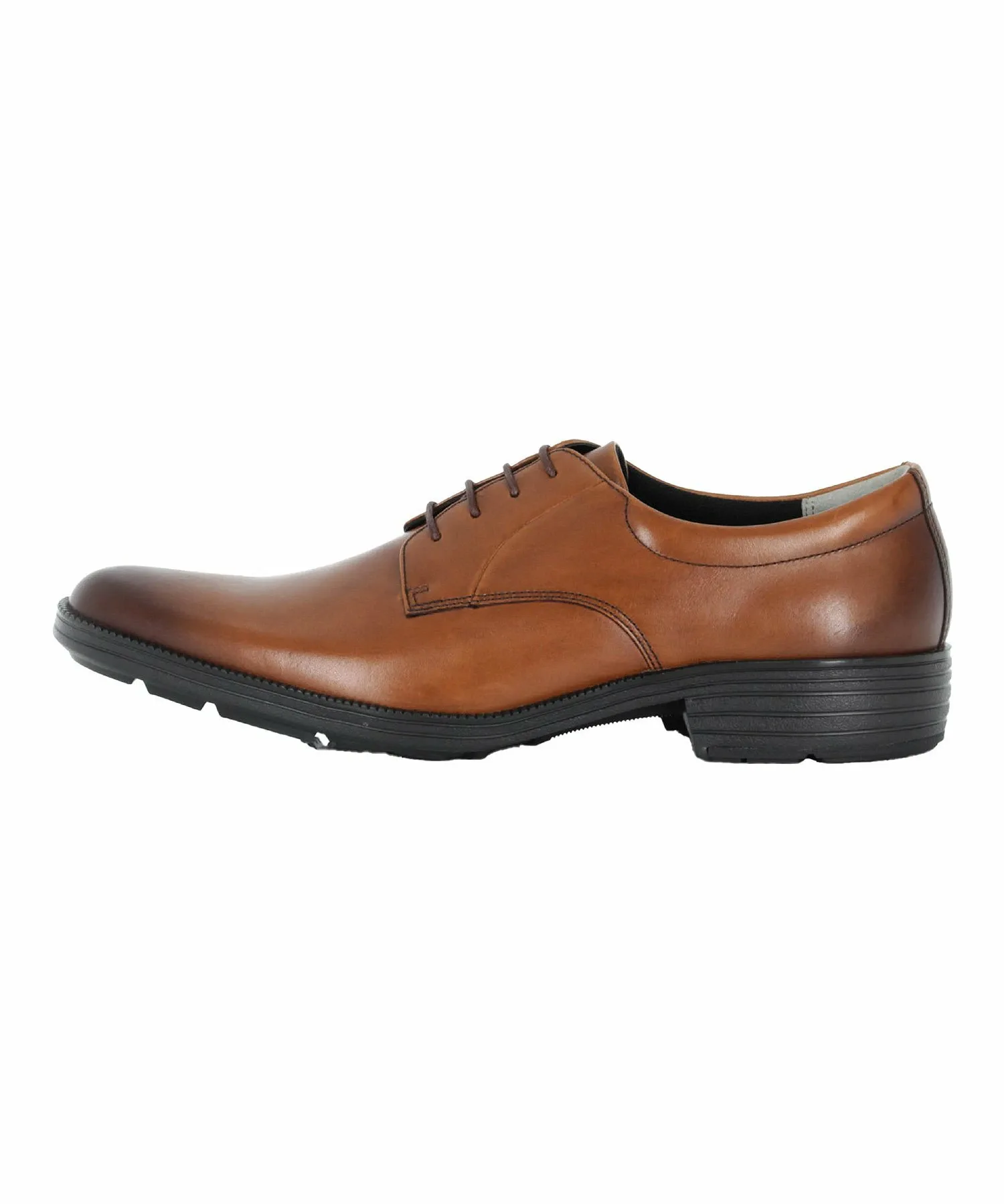 Мужские кожаные туфли MoonStar BW4600 Balance Works, brown — фото 4