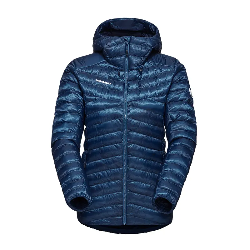 

MAMMUT Куртка пуховик Albula женская тёмно-ледяная голубая, Dark Ice Blue