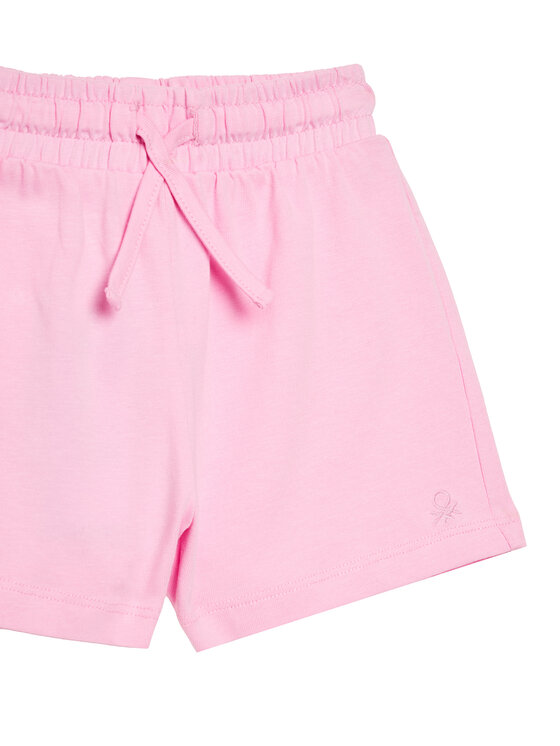 Спортивные шорты обычного кроя 3BL0G901T United Colors Of Benetton, розовый — фото 3