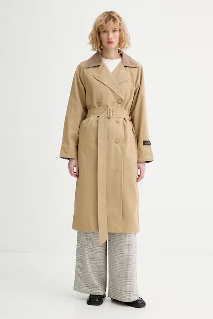 Плащ Bree Classic Long Trench Levi's, бежевый