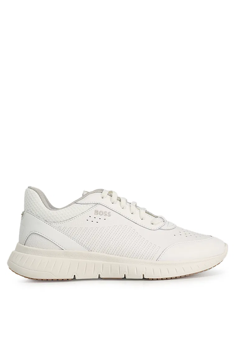 Кроссовки мужские, BOSS, Titanis Trainers, белый