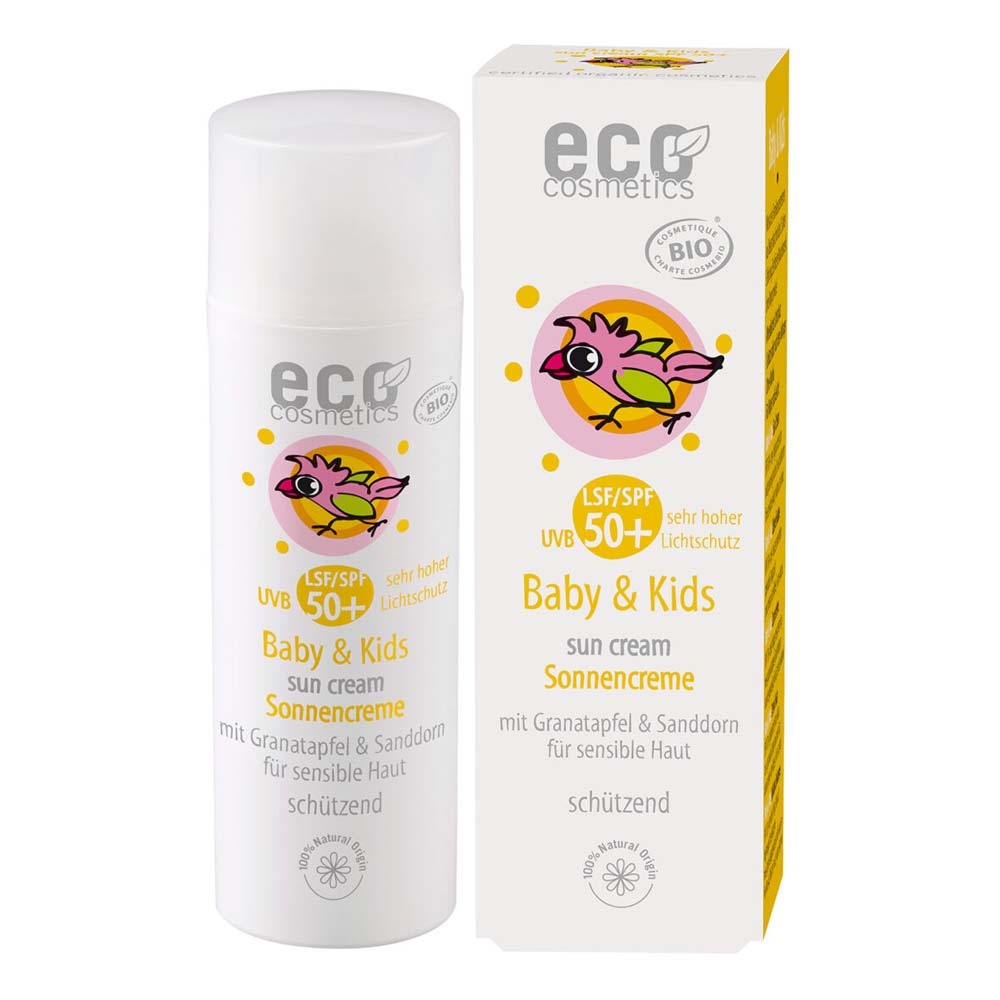 

Солнцезащитный крем baby - sonnencreme lsf50 Eco Cosmetics, объем baby & kids - lsf50+ sonnencreme 50мл