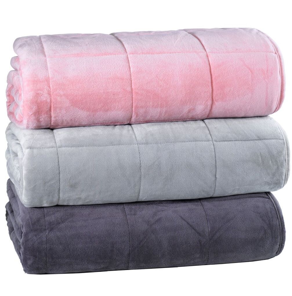 

Одеяло утяжеленное МАЛИКА 135x200 - антрацит | Одеяло для релаксации весом 4-6 кг | Тяжелое пуховое одеяло против нарушений сна | Лечебное одеяло для взрослых и подростков, цвет: старо-розовый, размер: 135х200, 6 кг. MALIKA