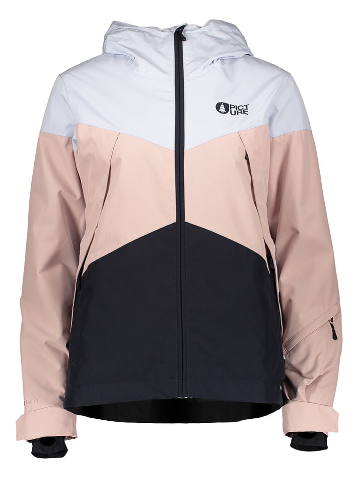 

Куртка для лыж и сноуборда PICTURE Ski-/ Snowboardjacke Seakrest, цвет Dunkelblau/Rosa/Weiß