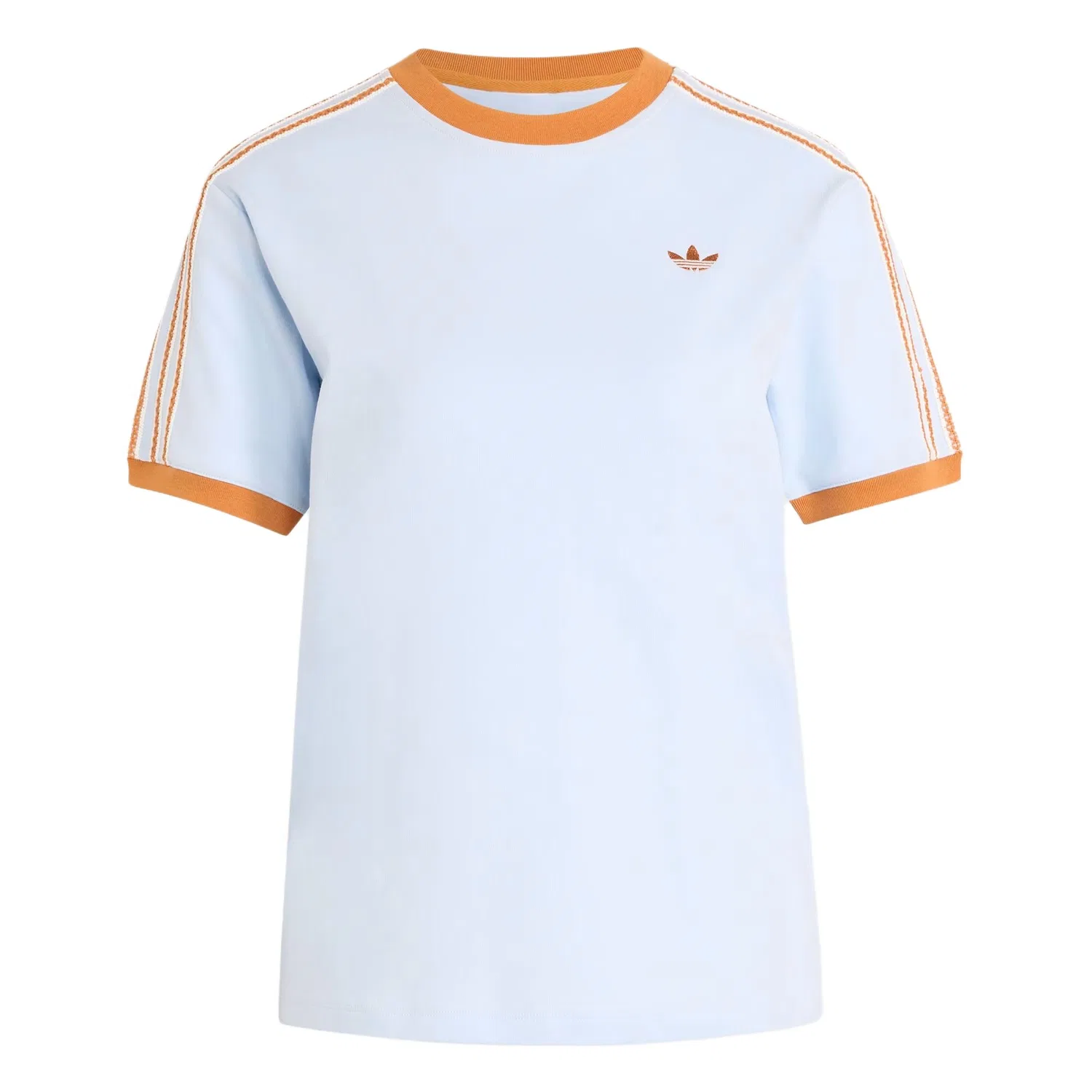 Футболка 3 Stripes Adidas Originals Crystal Blue