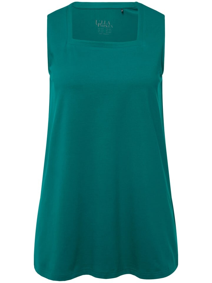 

Футболка Ulla Popken Longshirt, цвет classic smaragd