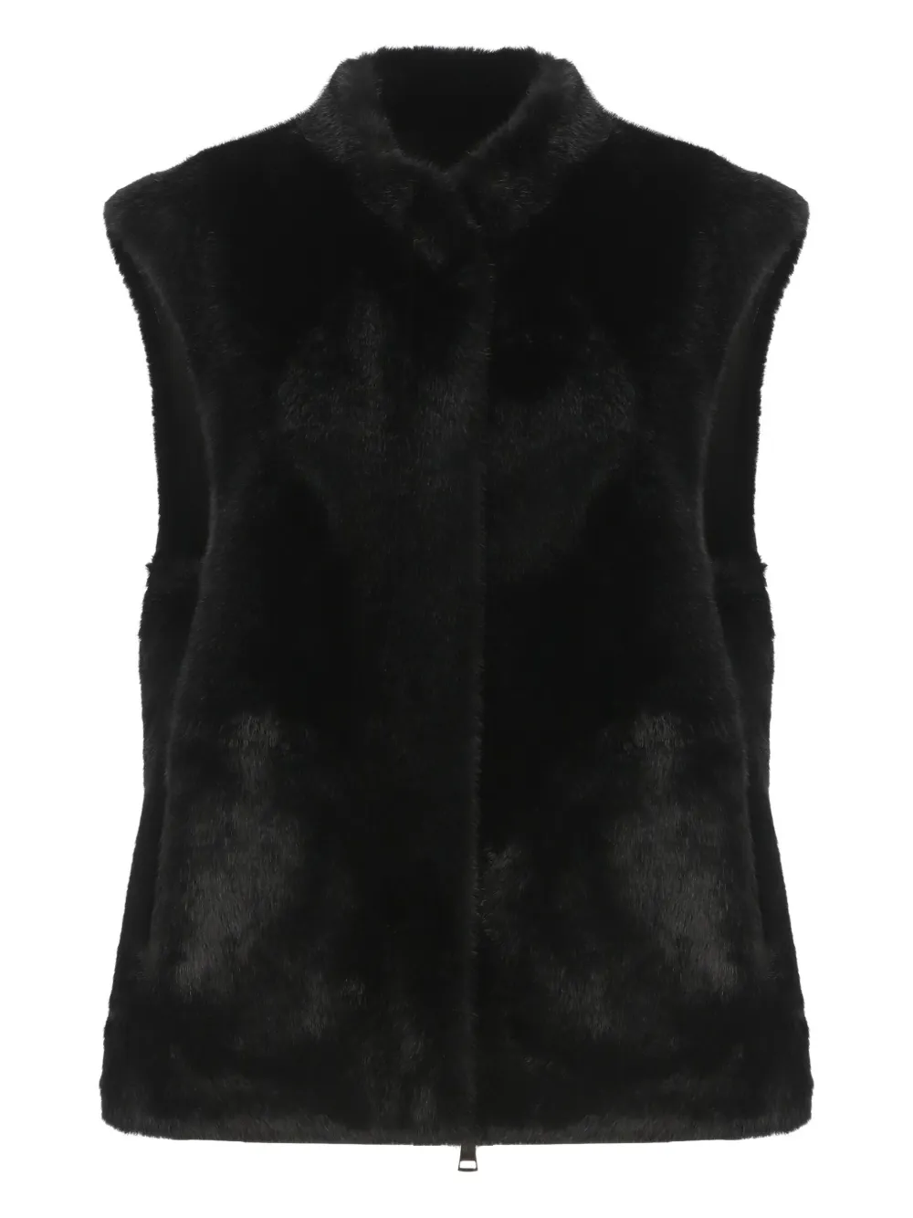 

Жилет из искусственного меха Betta Corradi, черный