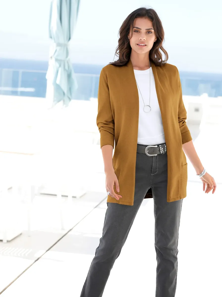 

Casual Looks: длинный кардиган, цвет Curry