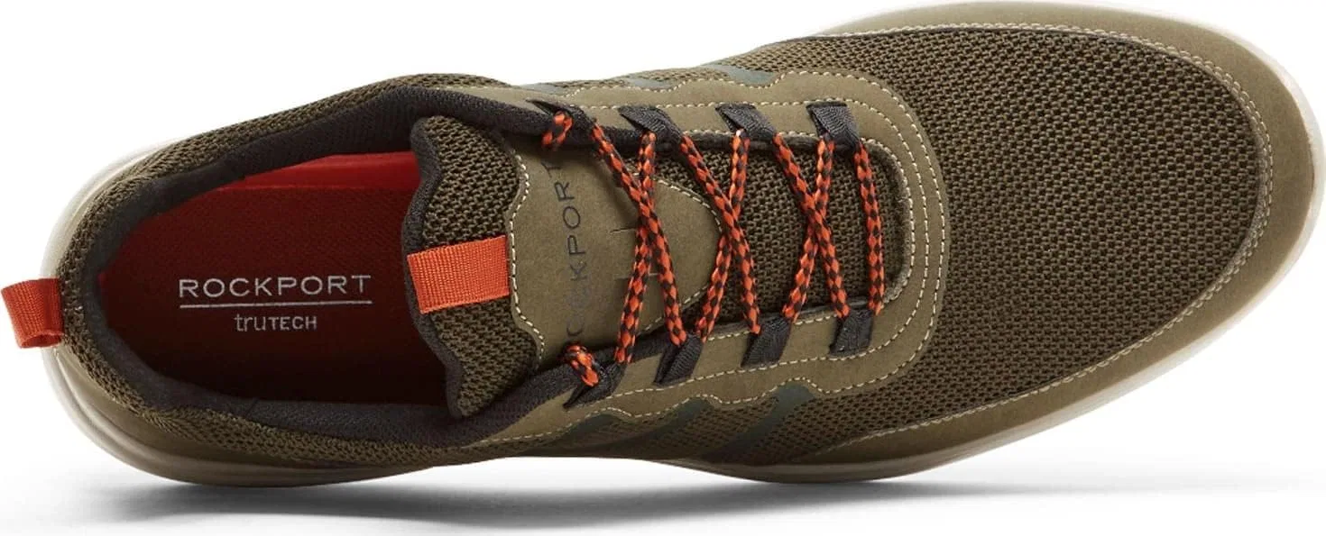 Мужские походные кроссовки Rockport Metro Path Ghillie, Forest Green Net — фото 3