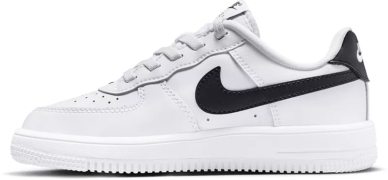 Детские кроссовки Nike Preschool Force 1 Low EasyOn, черный/белый — фото 2