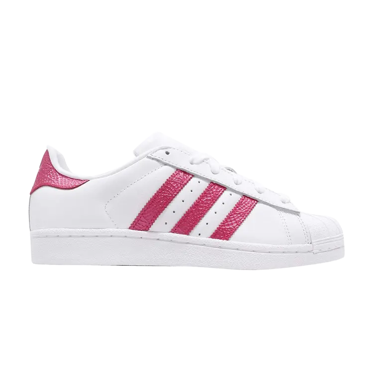 Кроссовки Adidas Wmns Superstar 'Pink', белый