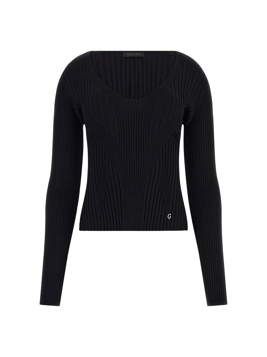 

Базовый свитер GUESS Sweater, черный