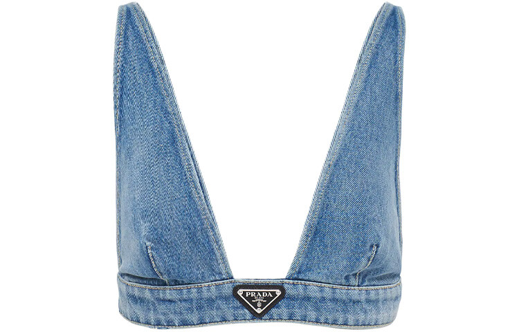 

PRADA Женская майка, цвет Blue