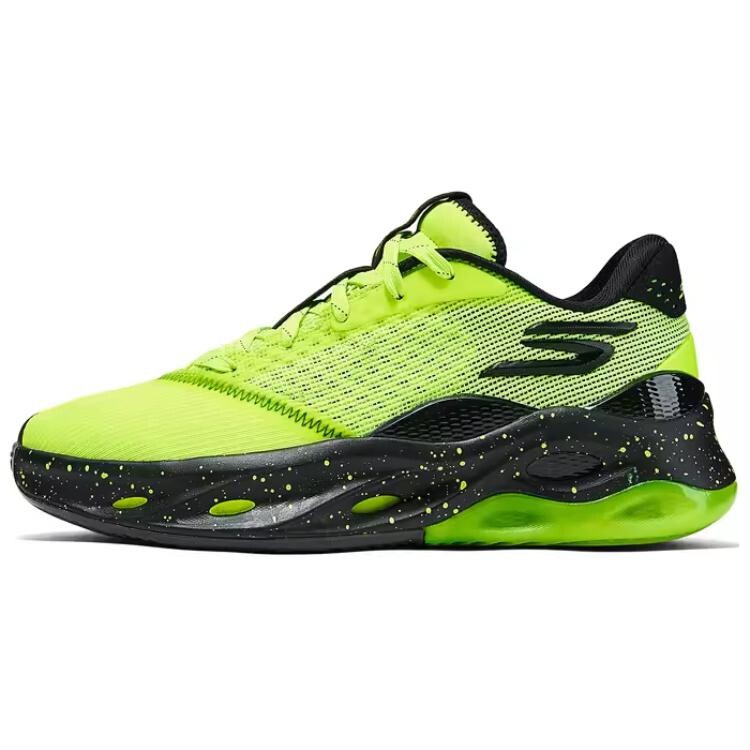 

Баскетбольные кроссовки мужские низкие желтые/черные Skechers
