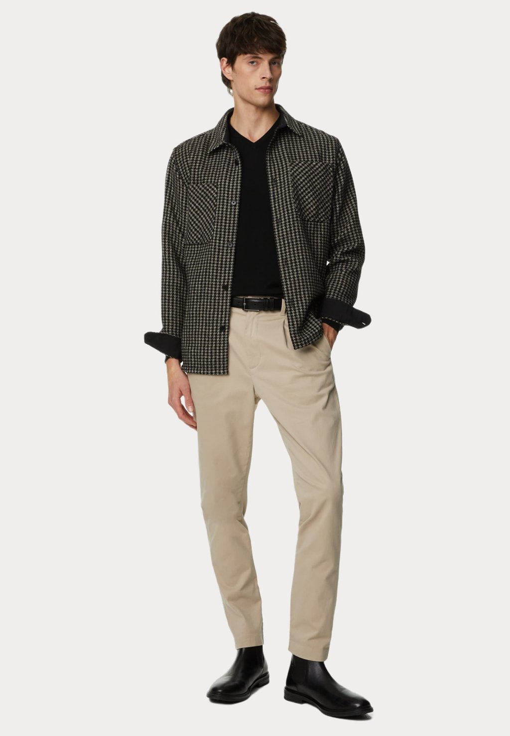 

Джемпер V NECK Marks & Spencer, черный