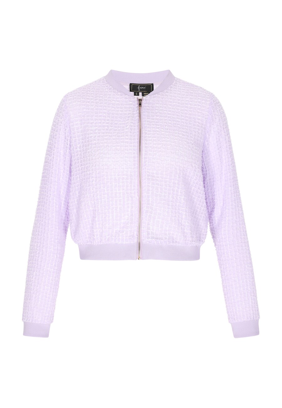 

Куртка межсезонная faina Fashion Look, пастельно-фиолетовый