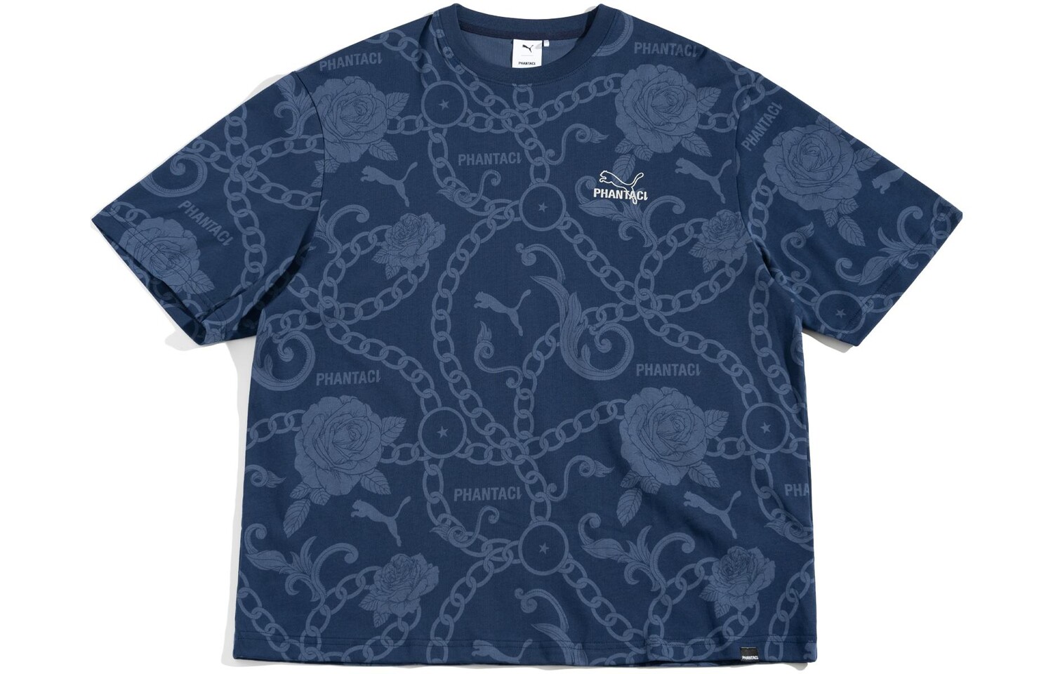 

Футболка Phantaci X PHANTACI унисекс твидовая синяя Puma, синий