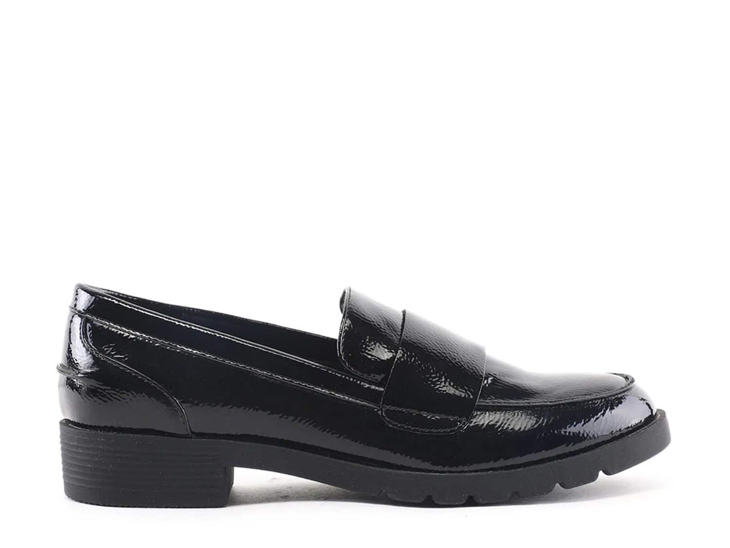 Лоферы Reaction Kenneth Cole Fern Loafer, Black Patent — фото 2