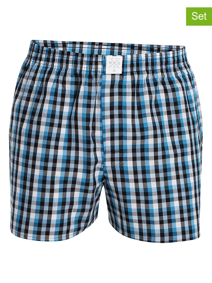 

MG-1 Комплект из 4 штук: Разноцветные боксерские трусы