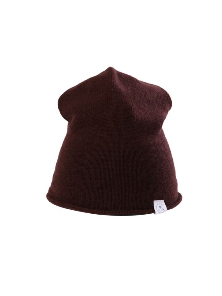 

CASH-MERE.CH Органическая шапка-бини ярко-красного цвета