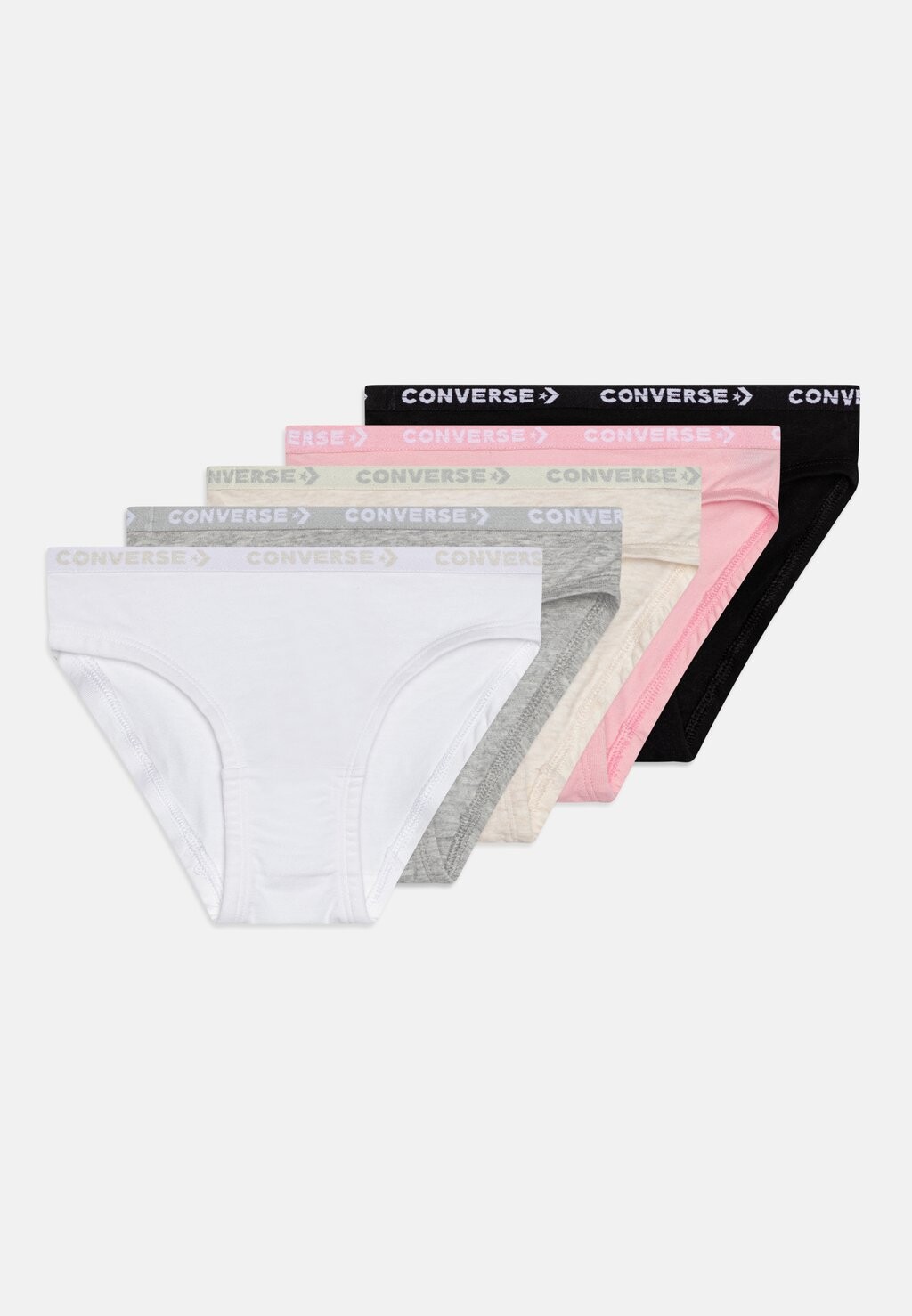 

Трусы GIRL LOGO WAISTBAND 5 PACK Converse, цвет white