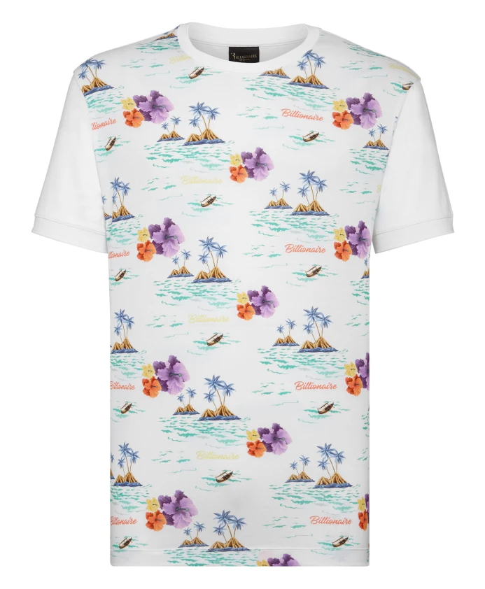 

Футболка с круглым вырезом и ладонями Billionaire, мультиколор