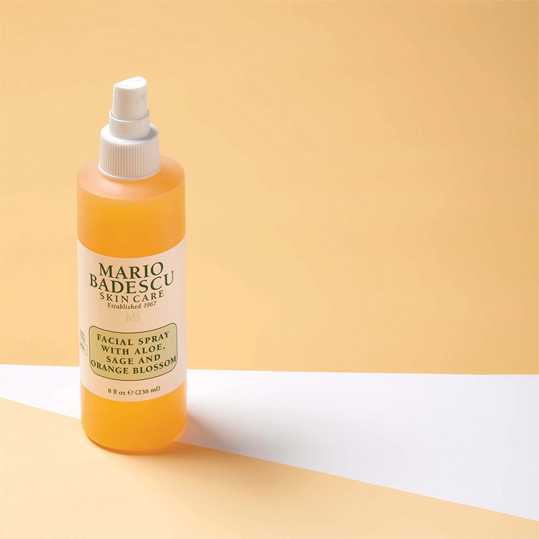 Спрей для лица face spa facial spray with aloe, sage and orange blossom Mario Badescu, facial spray with aloe, sage and orange blossom — фото 3
