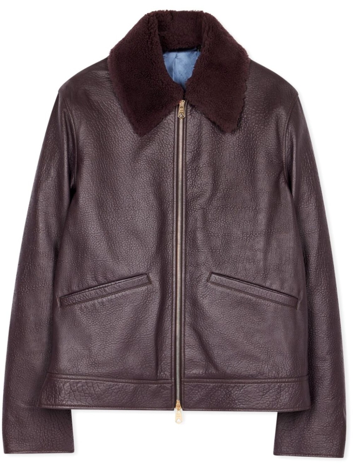 

Кожаная куртка Paul Smith, фиолетовый